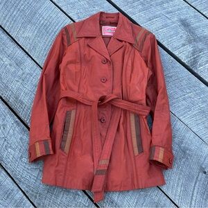 Vintage 70s Retro Ms Pioneer Leather Jacket